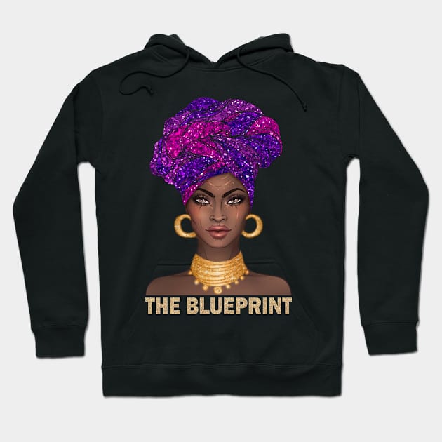 The Blueprint African American Hoodie by LCQueen